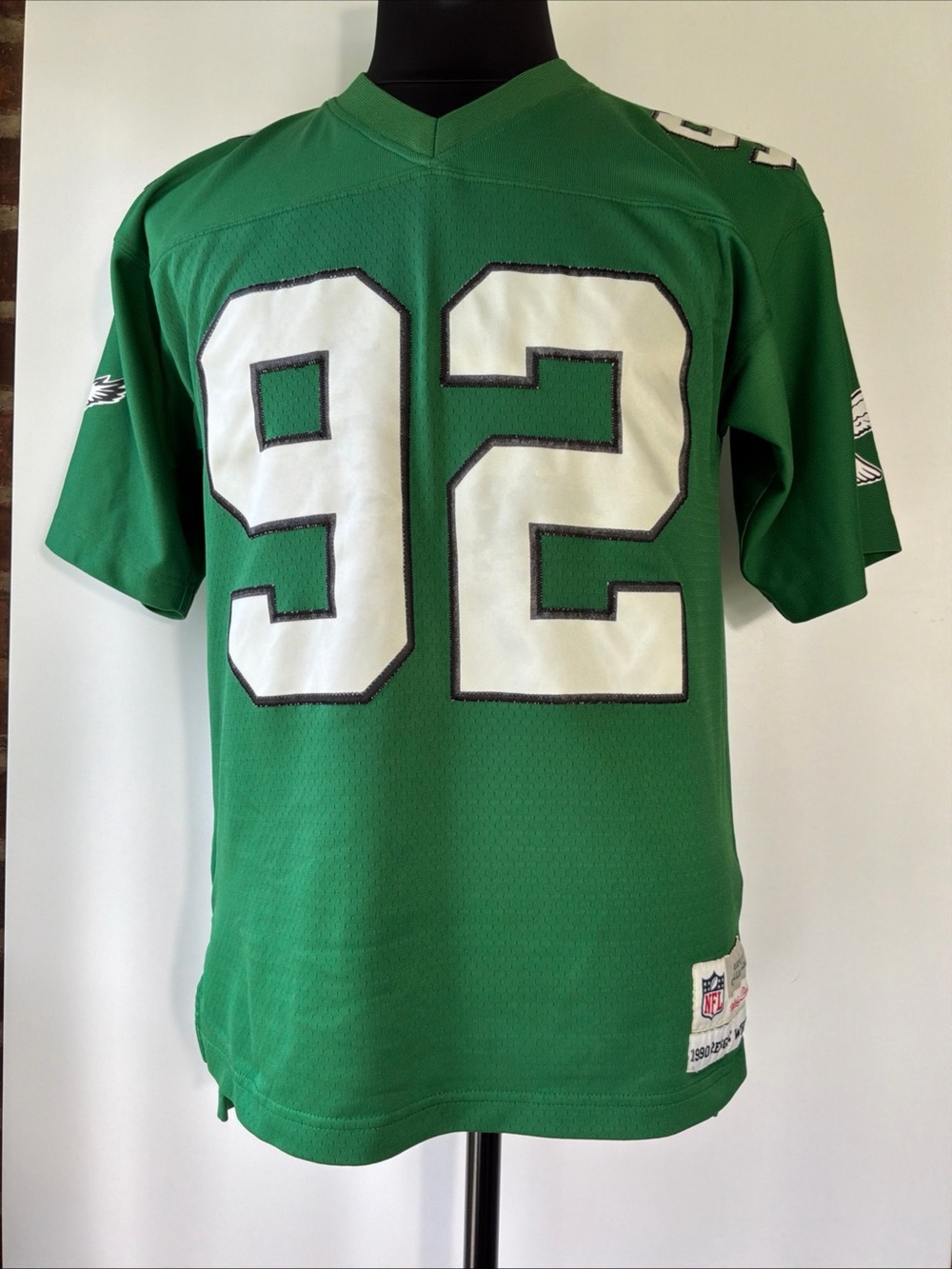 Mitchell & Ness Philadelphia Eagles Reggie White #92 Stitched Jersey Medium
